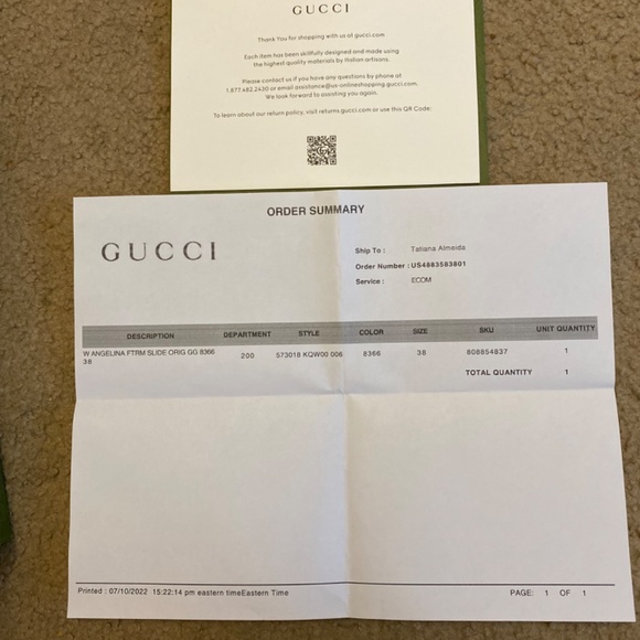 Gucci Platform Sandals - Picture 5 of 6